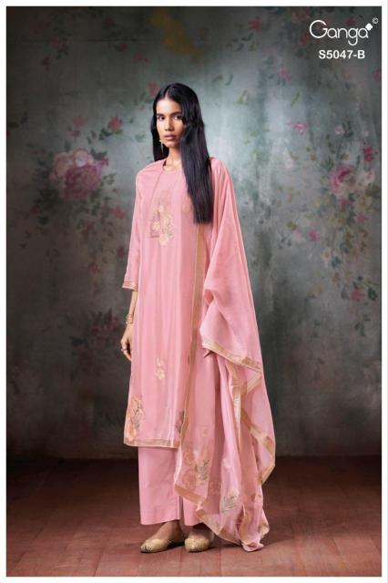 Ganga ishvanshi 5047 rajasthani dress materials wholesale